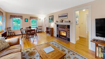 TV, DVD player, stereo