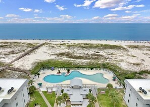 Relax by the pool or on the beach, with access to the ocean.