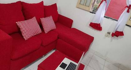 5 minutes from the airport, the comercial city, is a place will be in pace, save