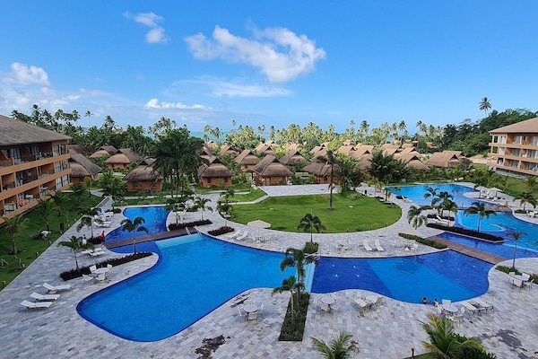 Estúdio | Piscina | 3 piscinas externas, espreguiçadeiras