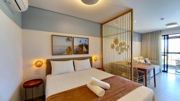 Decoración personalizada, muebles diferentes y wifi gratis 