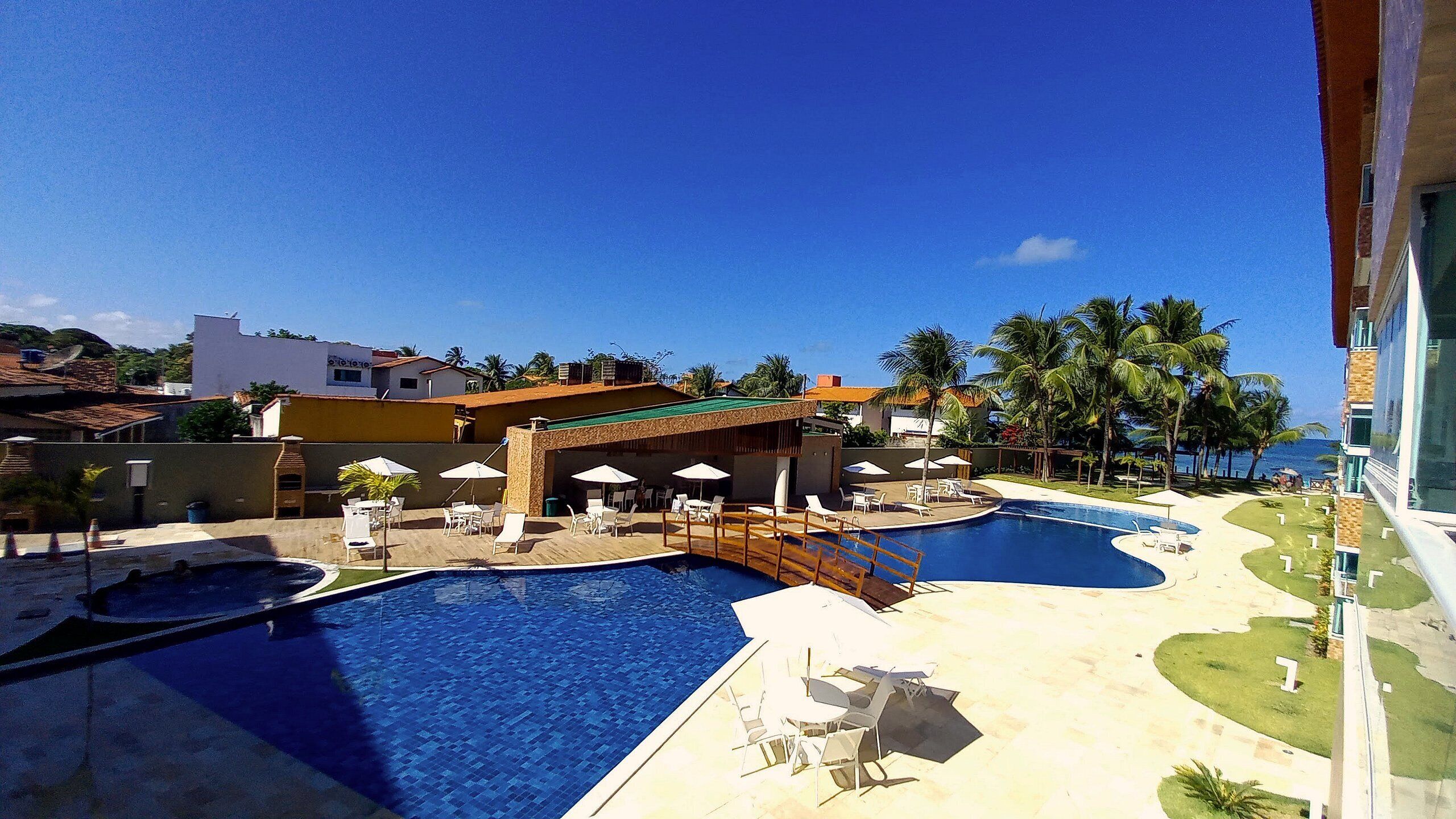 Alberca al aire libre 