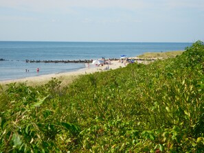 Liegestühle, Strandtücher