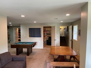Games room - 5BR Mountain Cabin !Treehouse Backs to Forest Near Rafting & Skiing (Idaho Springs)
