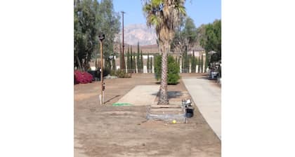 RV hookup space for rent