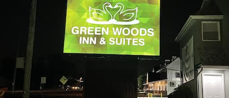 Fachada da propriedade