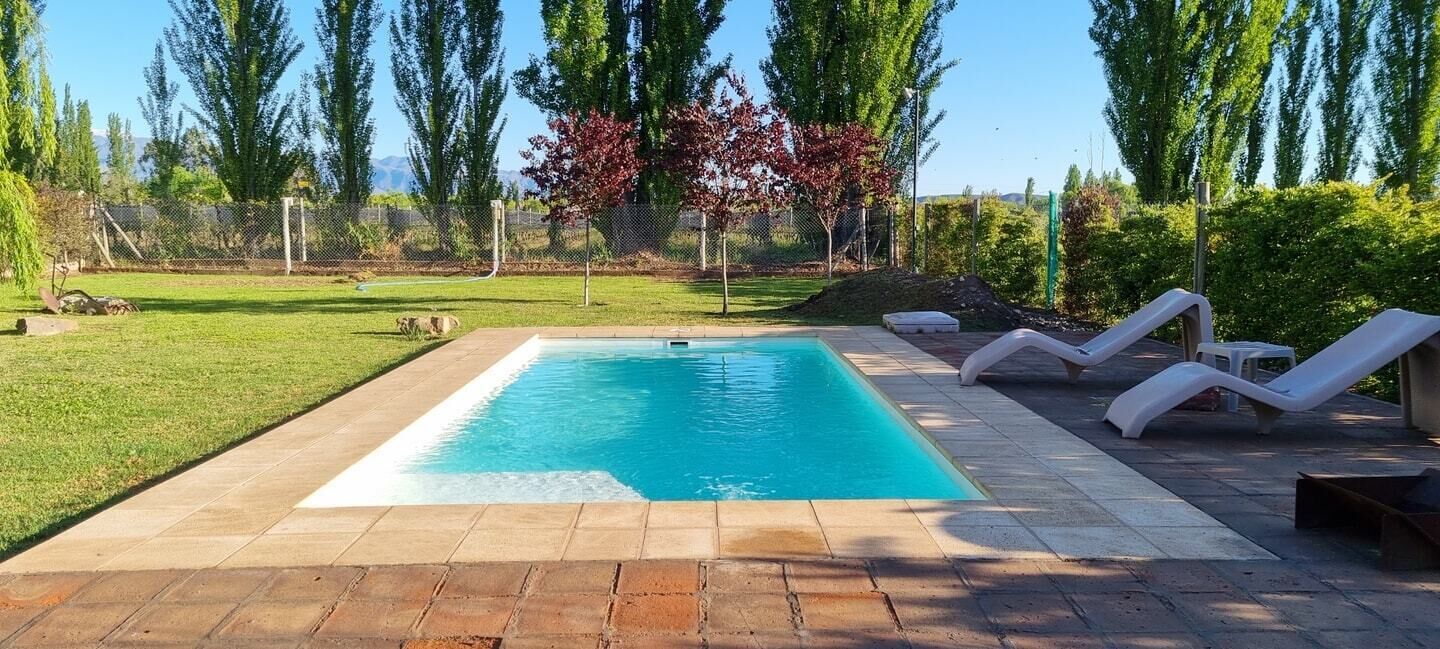 Beautiful house with swimming pool.