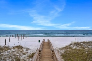 Aan het strand
