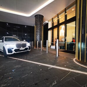 Fassade der Unterkunft