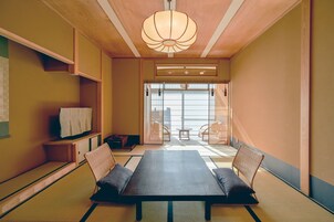 [Type D] Japanese Style Room, Private indoor bath, (32+sqm), Smoking | In-room dining