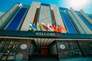 Majoituspaikan julkisivu