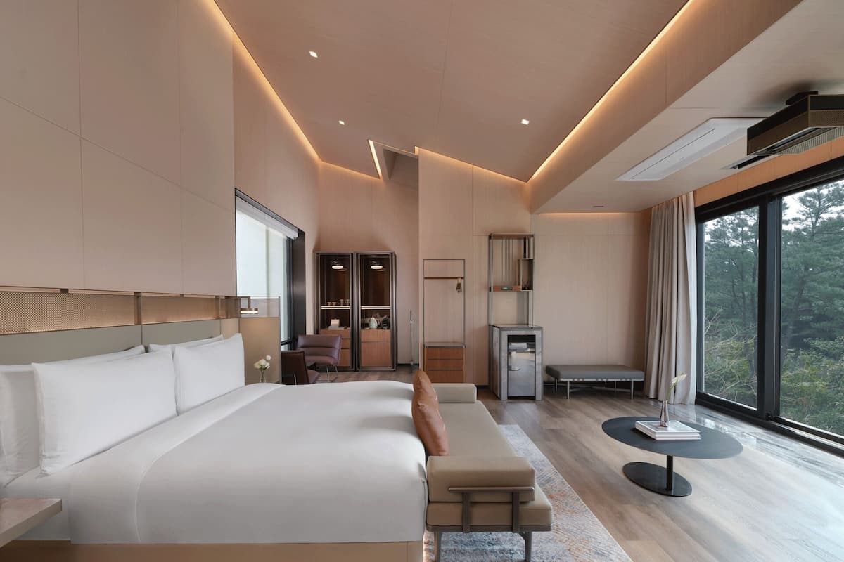1 bedroom, premium bedding, down comforters, minibar