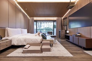 (New Wing) Forest Pet Room | Hochwertige Bettwaren, Daunenbettdecken, Minibar, Zimmersafe