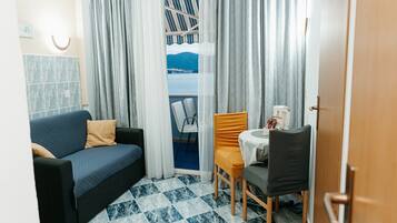 Apartment (One Bedroom Apartment with Balcony an) | Living room