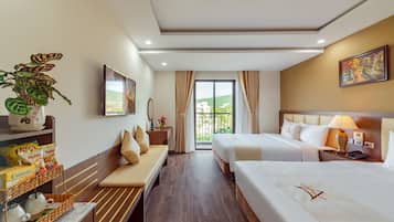 1 habitación, minibar, caja de seguridad en la habitación y escritorio
