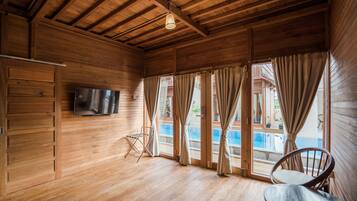 Habitación doble superior | Sala de estar