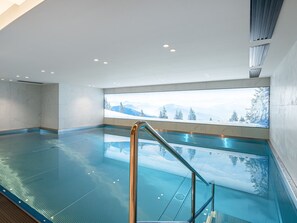 Pool - Family Chalet in Megève with Wellness (Megève)