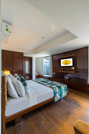 Super Deluxe Room | Bettwäsche aus ägyptischer Baumwolle, hochwertige Bettwaren