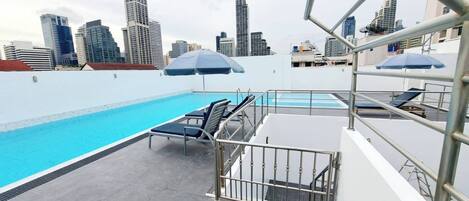 Apartment, 2 Bedrooms, Accessible, Balcony | Pool | Outdoor pool