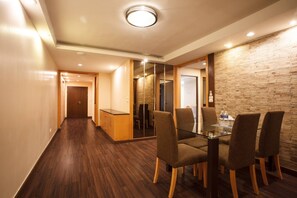 Apartment, 2 Bedrooms, Accessible, Balcony | Dining - 3C - 2 Bedroom Downtown Apartment With Shared Pool (Bangkok)