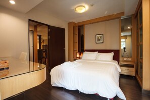 Apartment, 2 Bedrooms, Accessible, Balcony | 2 bedrooms - 3C - 2 Bedroom Downtown Apartment With Shared Pool (Bangkok)