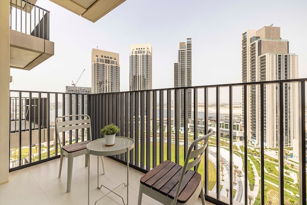 아파트, 침실 1개, 장애인 지원, 발코니 | 발코니