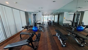 Appartement, 2 slaapkamers, toegankelijk voor mindervaliden, balkon | Fitnessfaciliteiten