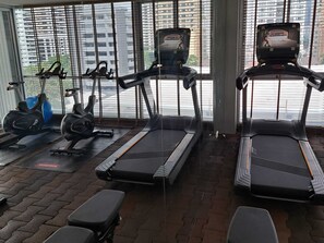 Appartement, 2 chambres, accessible aux personnes à mobilité réduite, balcon | Centre d’entraînement physique