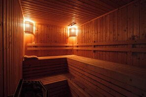Apartment, 2 Bedrooms, Accessible, Balcony | Sauna