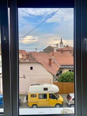 Appartement, 1 slaapkamer, uitzicht op tuin | Woonkamer