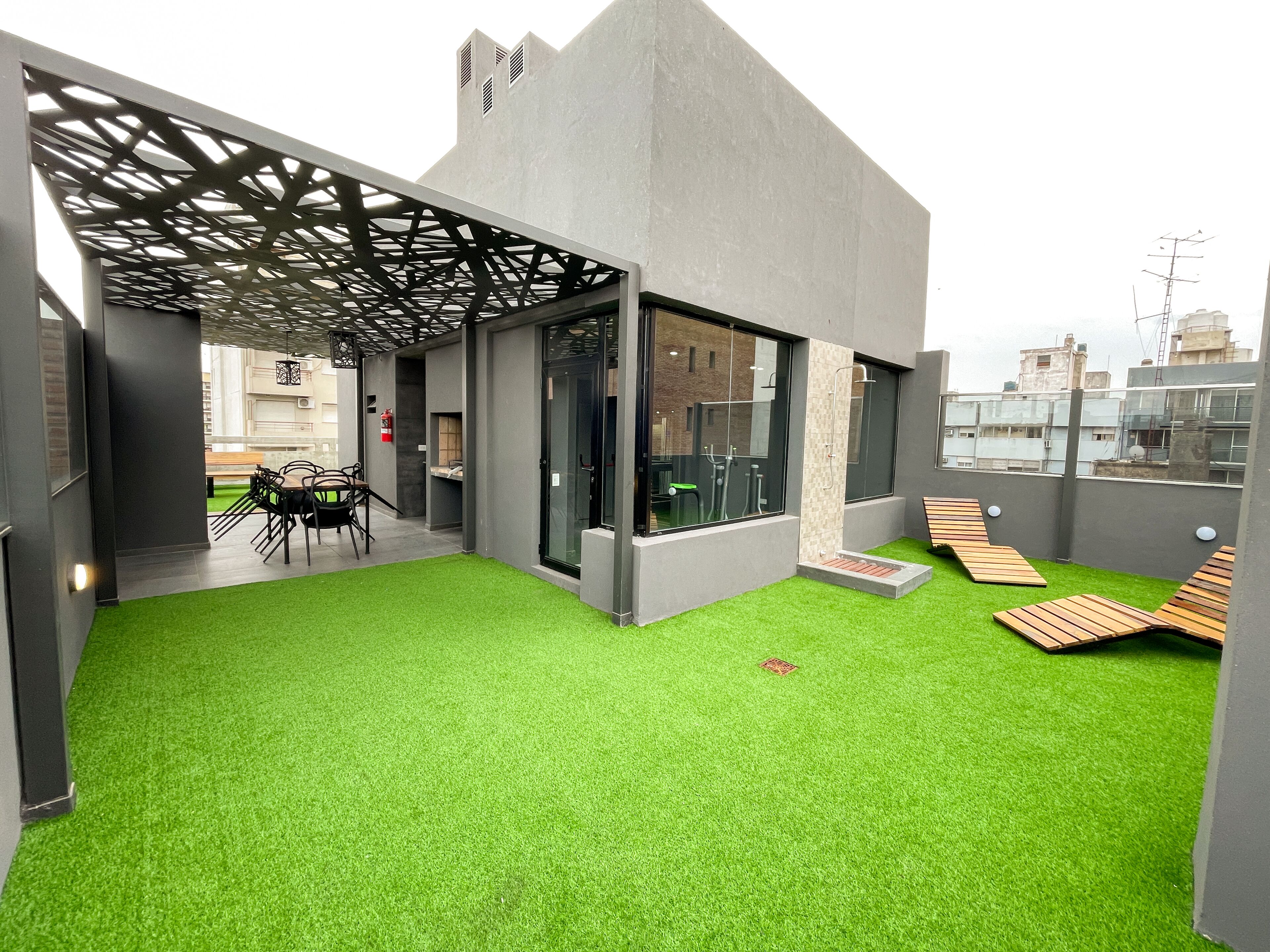 숙박 시설 구내