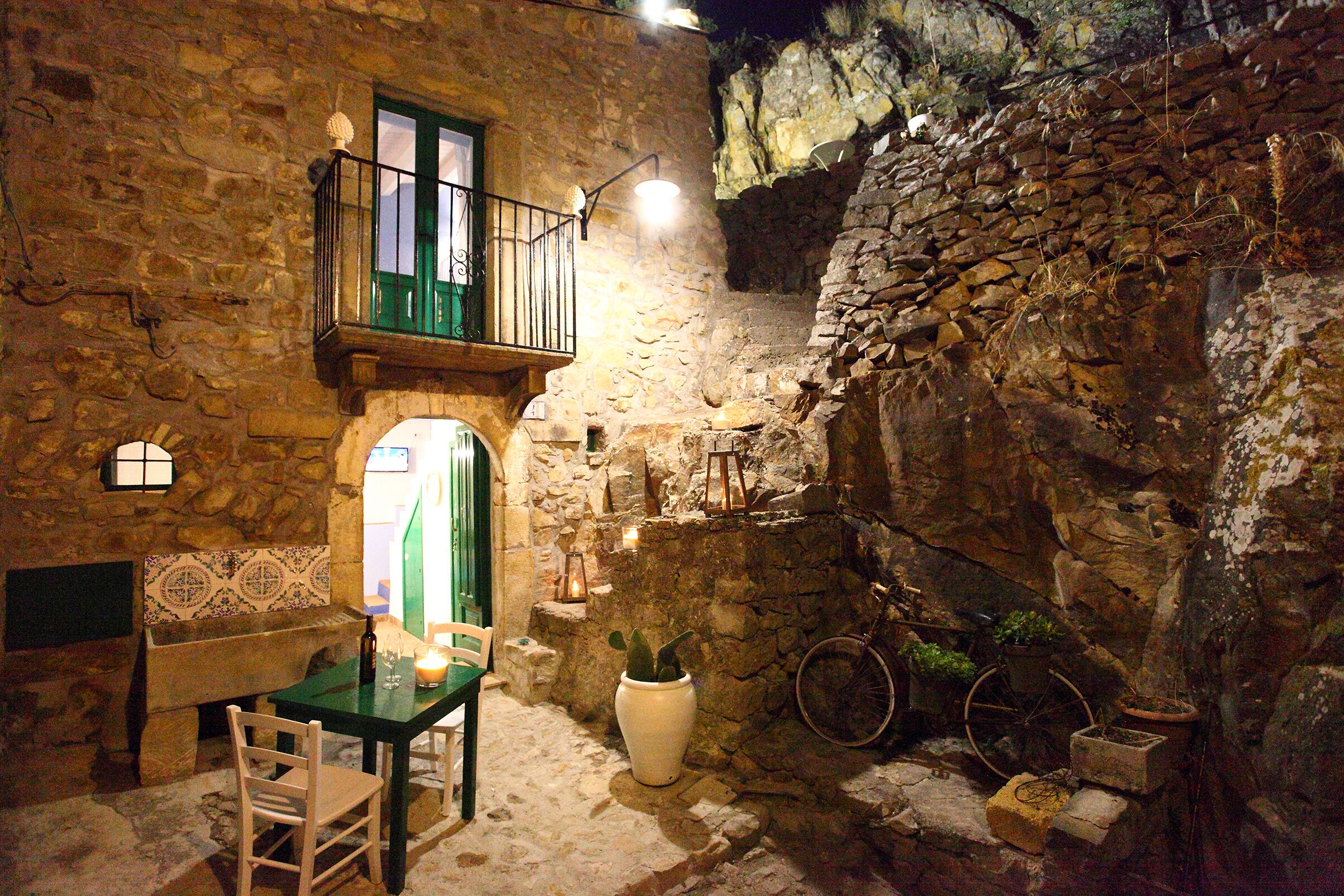 Fassade der Unterkunft