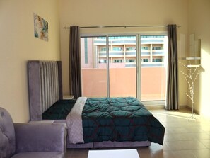 Studio, 1 Schlafzimmer, barrierefrei, Balkon | 1 Schlafzimmer