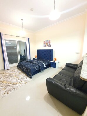 Apartment, 1 Bedroom, Accessible, Balcony | 1 bedroom - Lovely Furnished Studio With Pool (Dubai)