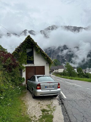 Apartment, 2 Bedrooms, Mountain View | Parking | Free self parking - Apartma Pohar- A Bit Different! (Bovec)