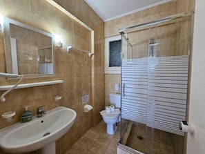 Apartment, 1 Bedroom, Smoking, Balcony | Bathroom - Corfu Glyfada Menigos Resort (Corfu)