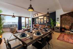 Panoramic Condo, Multiple Beds, Sea View | Living area - Monnas Suite (Istanbul)