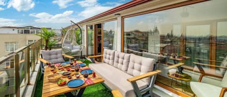 Condo Deluxe, varias camas, balcón, vista al mar | Vista desde la habitación