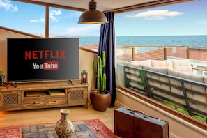 Panoramic Condo, Multiple Beds, Sea View | View from room