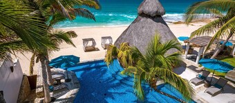 Gracious 7 BR Villa La Salinas w/ Ocean views, Private Pool, Wet Bar, Swimmable Beach + More