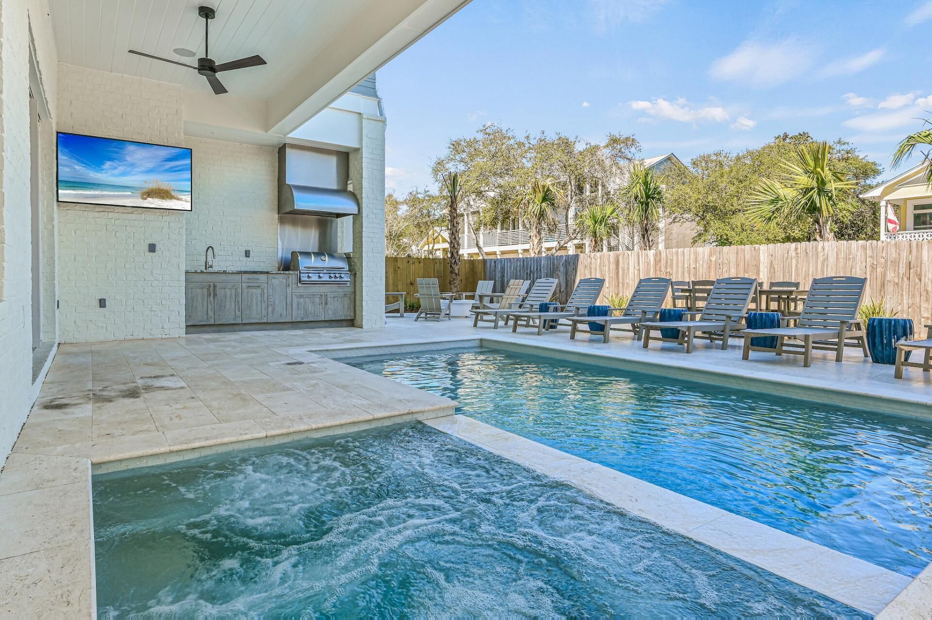 Book your Fall Stay Now! 30A Beaches! Private Pool! 8 Adult Bikes!