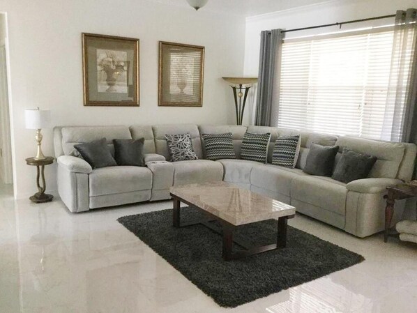 Área de sala de estar