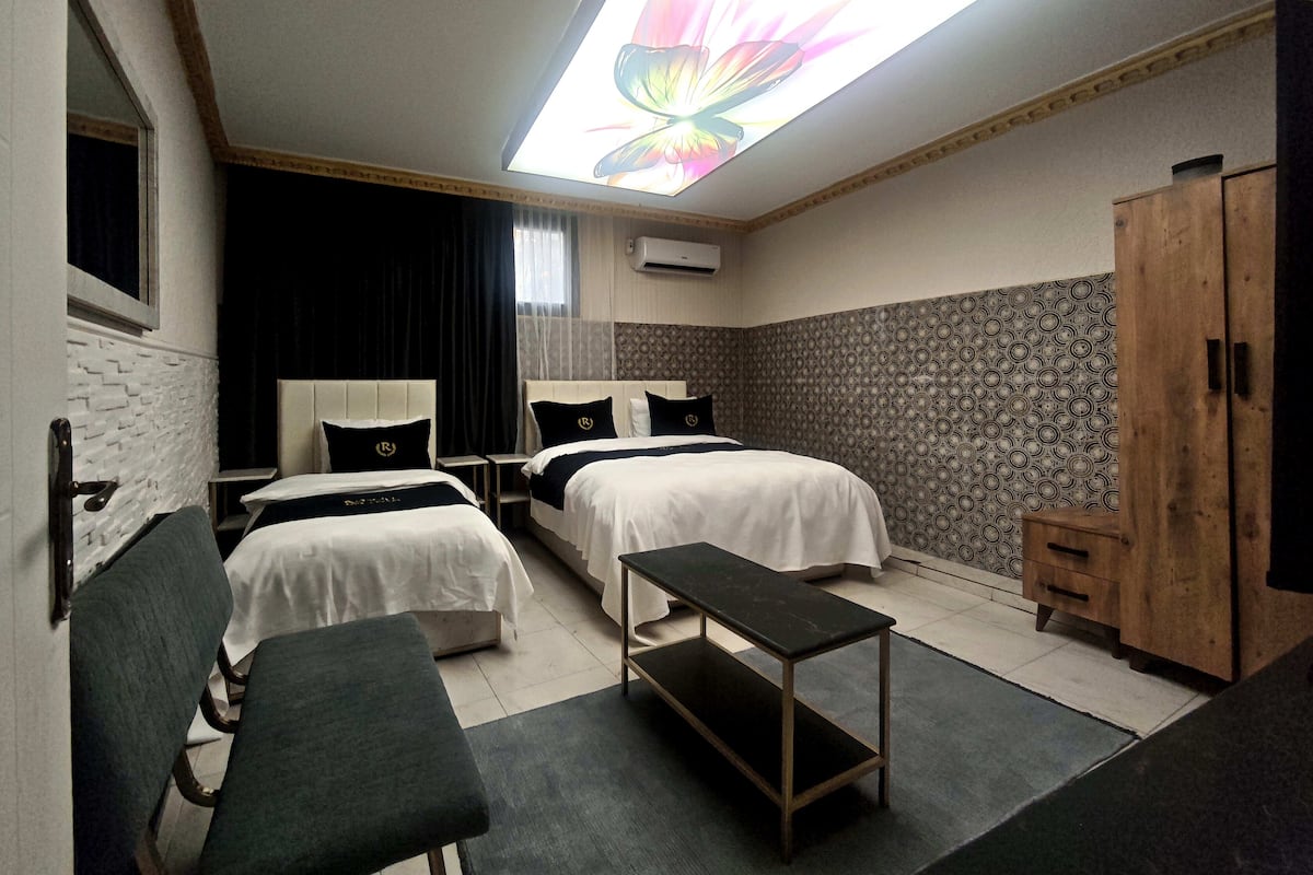 Basement Triple Room | Egyptian cotton sheets, premium bedding, down comforters, minibar