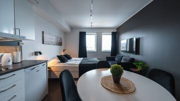 Studio, Meerblick | Wohnbereich