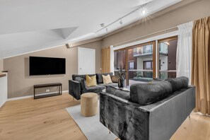 Apartamento (3 Bedrooms) | Área de estar