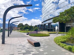 Enceinte de l’hébergement