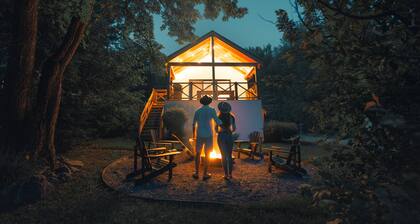 La DUNHAM LAKE CABIN - Lake, Vineyards, Cycling