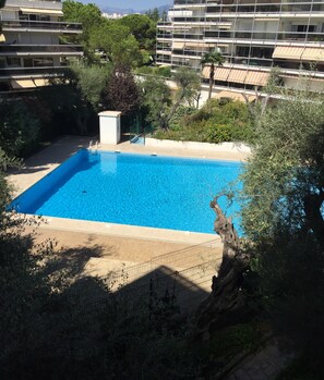 Pool - Nice 36 m² with balcony and pool near beaches (Antibes)