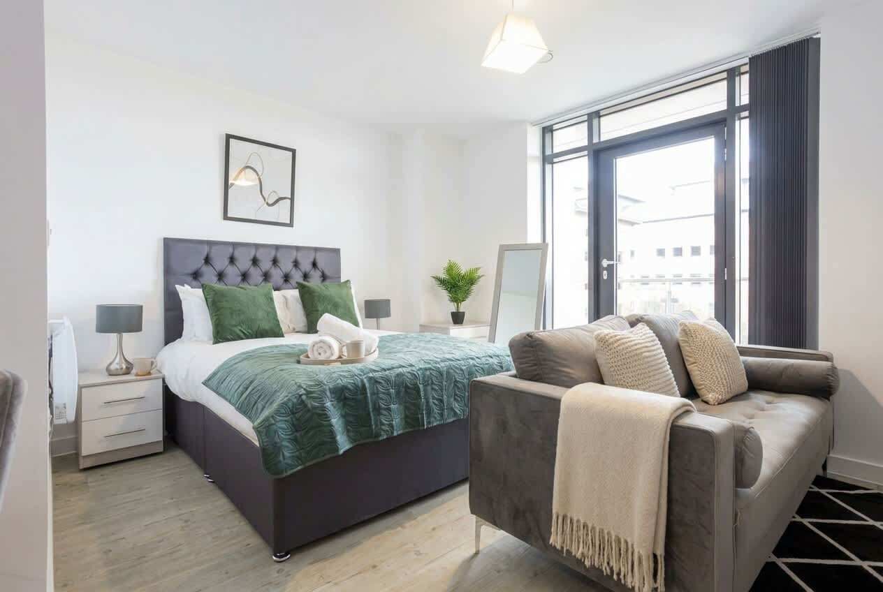 1 chambre, fer et planche à repasser, Wi-Fi, draps fournis