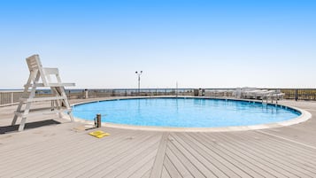 Indoor pool, a heated pool